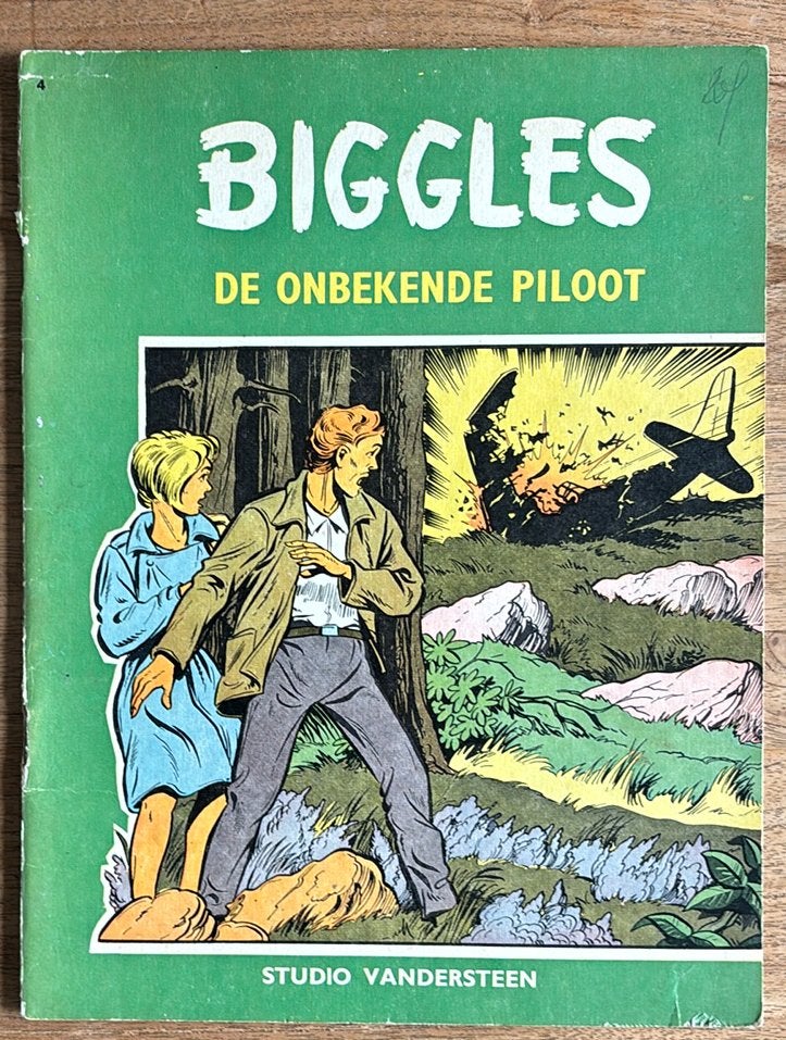 Biggles 4 de onbekende piloot, Ophalen of Verzenden, Gelezen