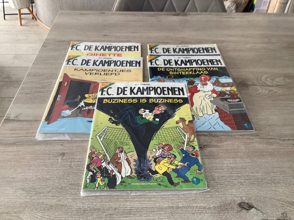 F.C.De kampioenen verschillende strips (1998-2011), Plusieurs BD, Enlèvement ou Envoi, Hec Leemans, Utilisé