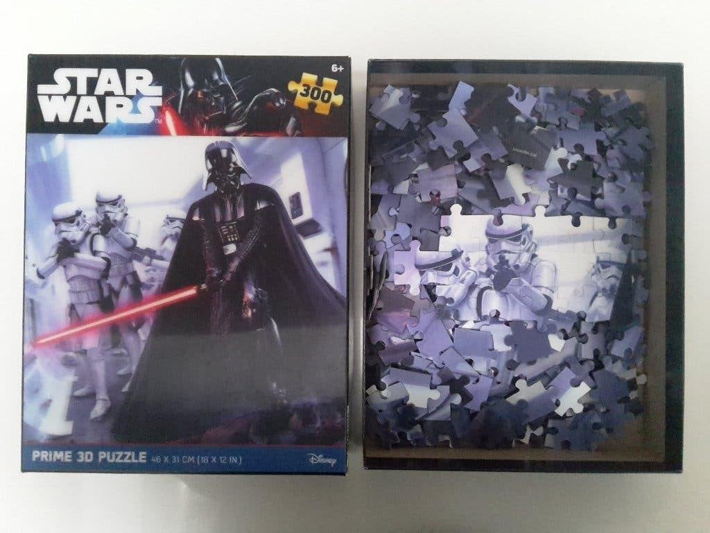 Star Wars 3D puzzel, Darth Vader, 300 stukken, als nieuw, Enlèvement ou Envoi, Comme neuf, Jeu