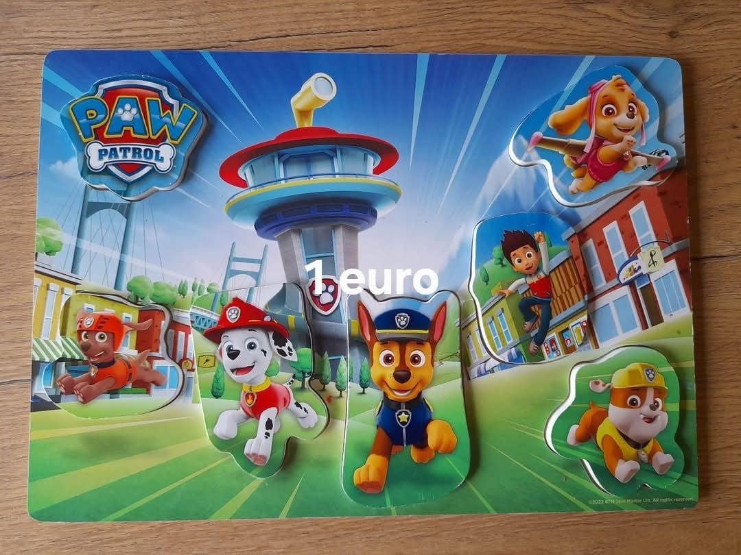 puzzel paw patrol, Ophalen
