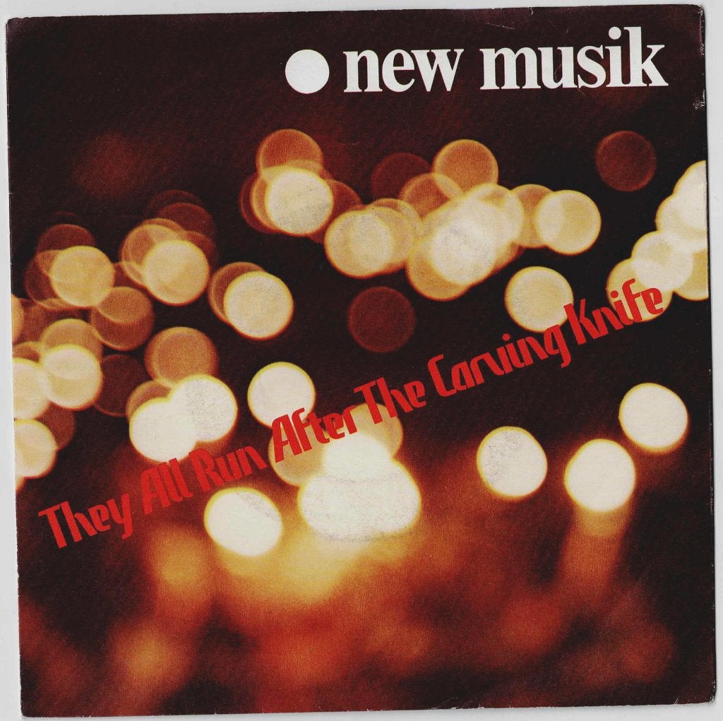 New Musik - They all Run After The Carving Knife - This ..., Enlèvement ou Envoi, 7 inch, Utilisé, Pop