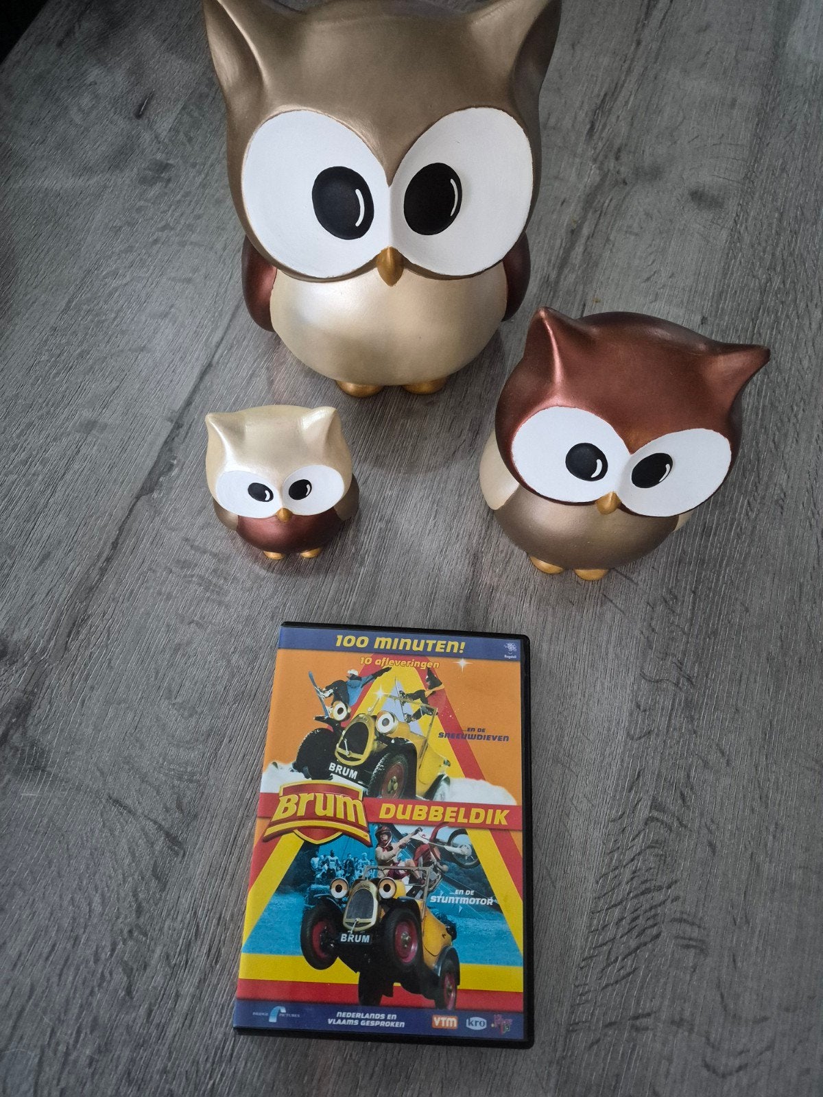Dvd Brum dubbeldik - 100 minuten 10 afleveringen, Ophalen of Verzenden