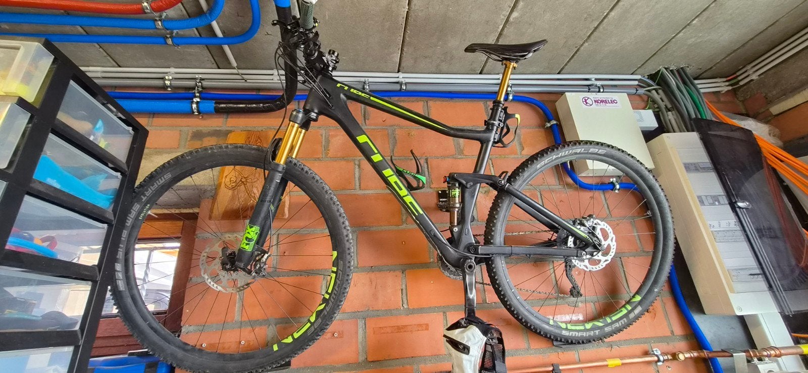 mtb full Suspension cube carbon, Fietsen en Brommers, Fietsen | Oldtimers, Ophalen, Jaren '60 of nieuwer, 47 tot 51 cm, Cube