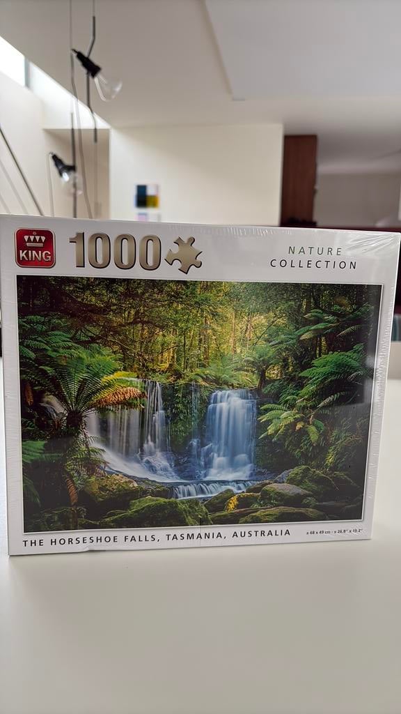 King Puzzel 1000 Stukjes - Nature Collection - NIEUW, Enlèvement ou Envoi, 500 à 1500 pièces, Neuf, Puzzle