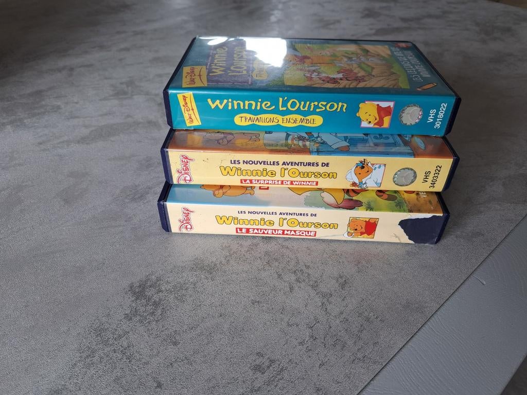 Cassette Winnie Disney, CD & DVD
