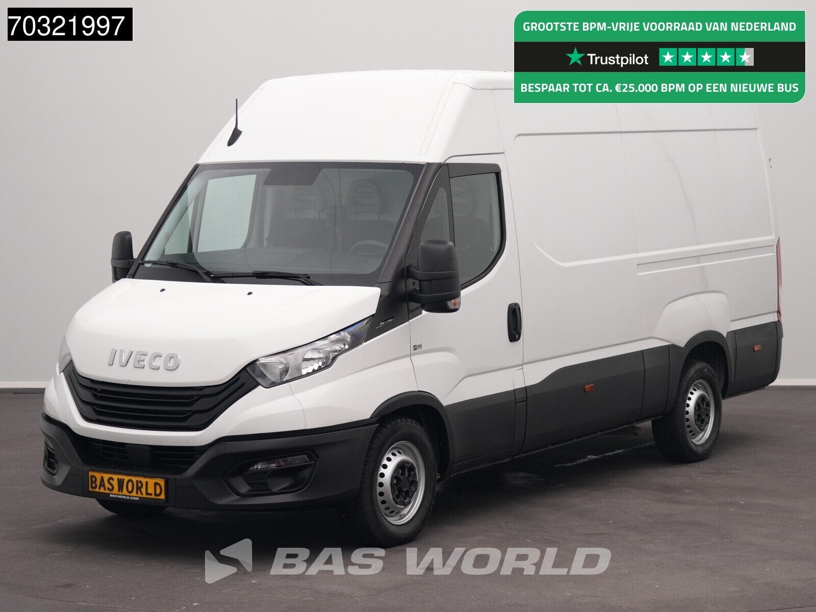 Iveco Daily 35S14 L2H2 Airco Cruise 3.5t Trekgewicht Euro6 L, Autos, Achat, Euro 6, Entreprise, Boîte manuelle