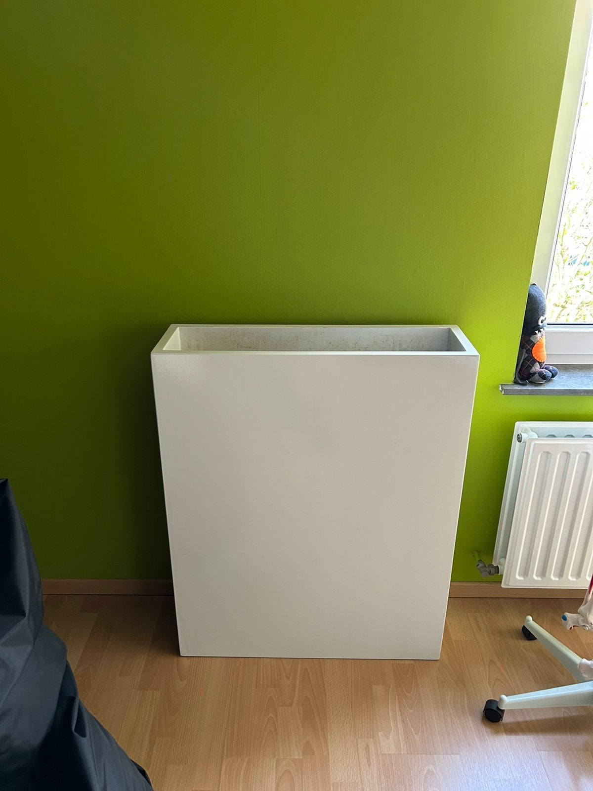 Moderne plantenbak, Ophalen, Kunststof, Binnen, Zo goed als nieuw