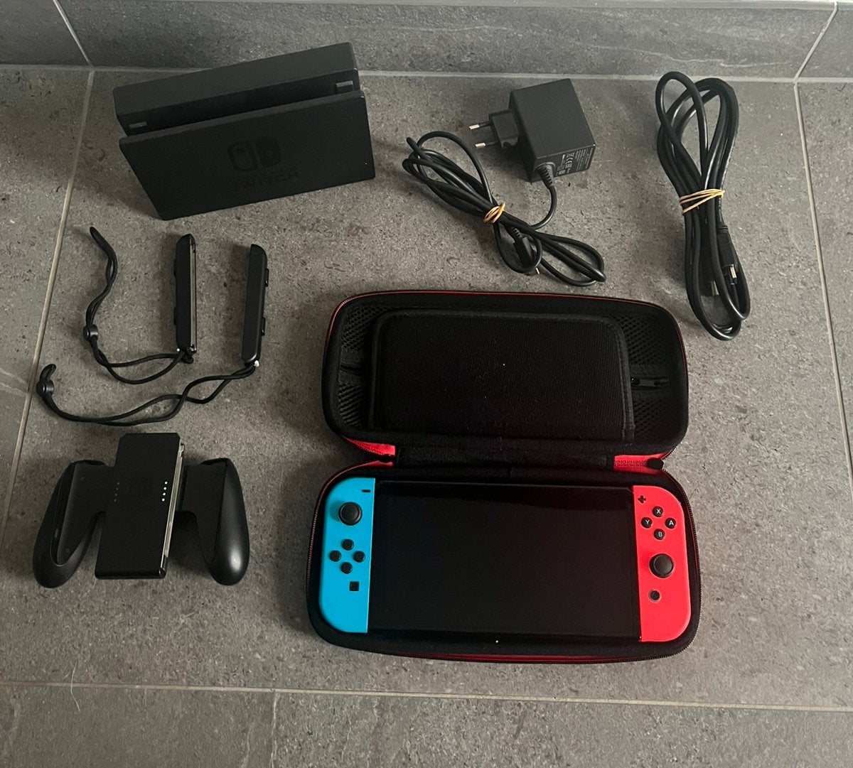 Nintendo Switch OLED - Complete Set - Nette Staat, Ophalen, Zo goed als nieuw, Switch OLED