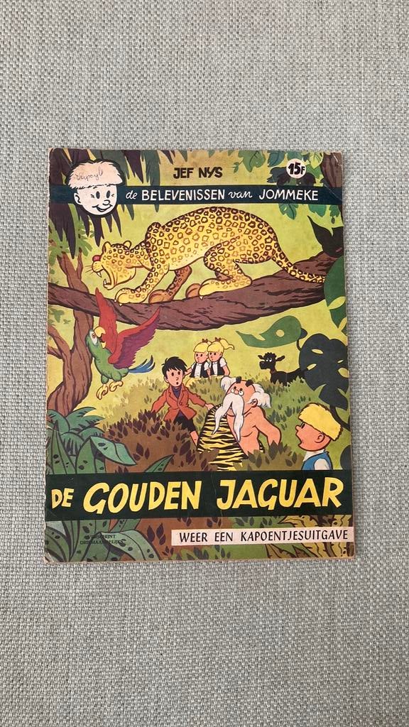 Jommeke-De Gouden Jaguar -1964, Boeken, Ophalen, Gelezen, Europa