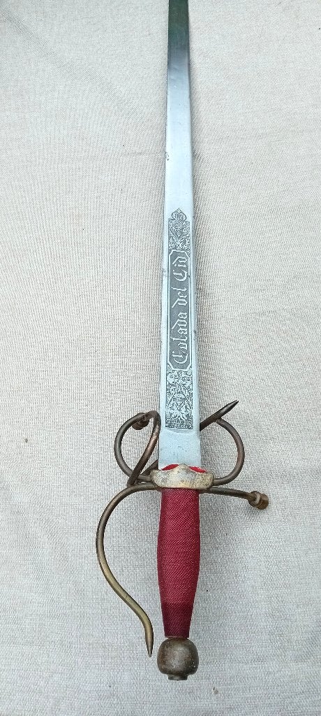 Grande épée médiévale La Colada Del Did, Collections, Enlèvement ou Envoi, Armée de terre, Épée ou sabre
