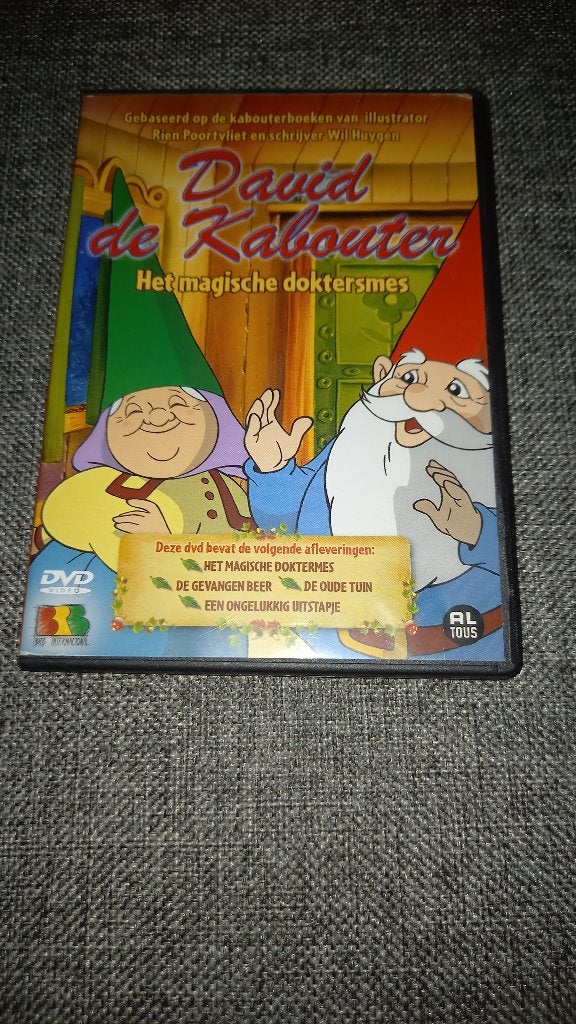 DVD David de Kabouter, Ophalen of Verzenden, Gebruikt