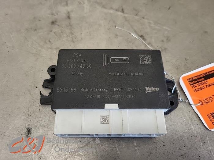 Module PDC d'un Peugeot Partner, -, 3 mois de garantie, Utilisé, -