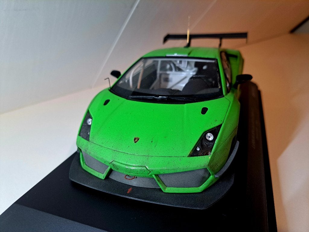 1:18 Lamborghini Gallardo LP600+ GT3 "Finish Line", Ophalen of Verzenden, Nieuw, MiniChamps