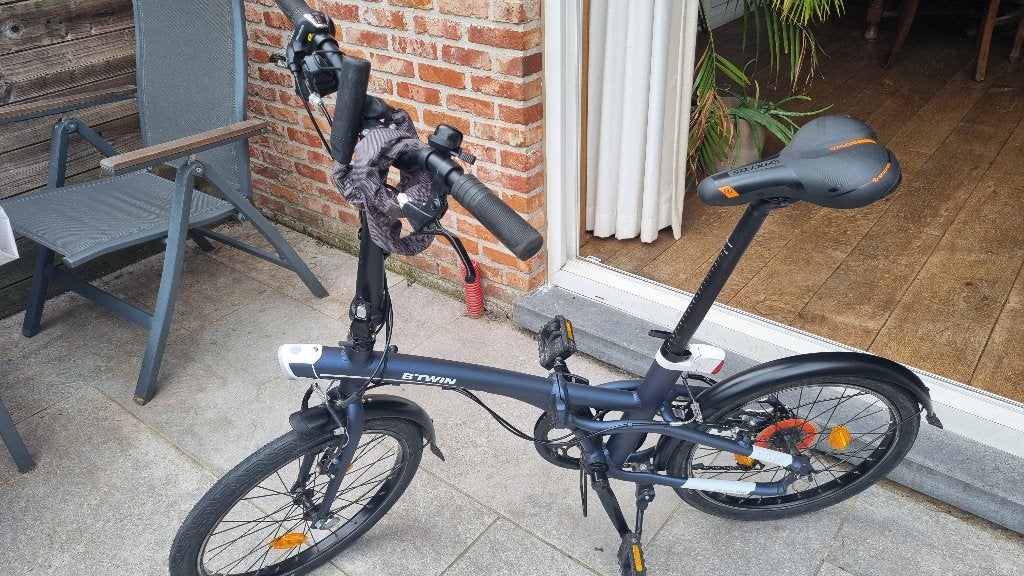 Vélo pliable B'TWIN Tilt 500 (Décathlon) – Excellent état, Autres marques, Vitesses, Frein sur jante, 18 à 20 pouces