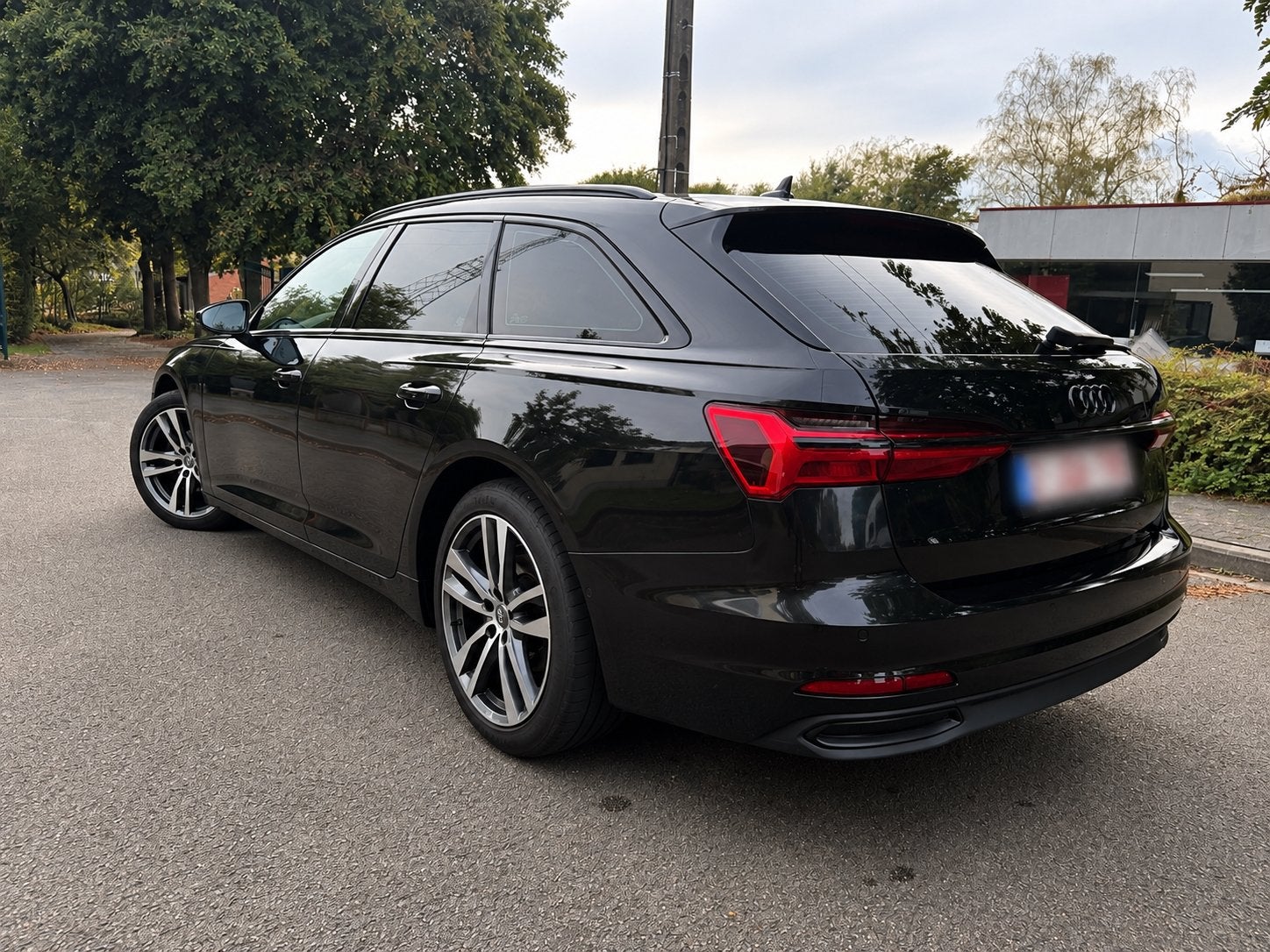 AUDI A6 AVANT 2.0 TDI 204 CV MILD HYBRID NOIR SUR NOIR, Achat, Euro 6, Noir, Automatique