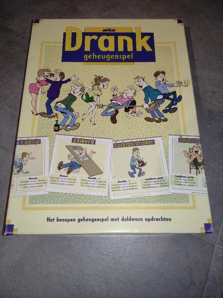 Drankspel, Hobby en Vrije tijd, Ophalen of Verzenden, Gebruikt