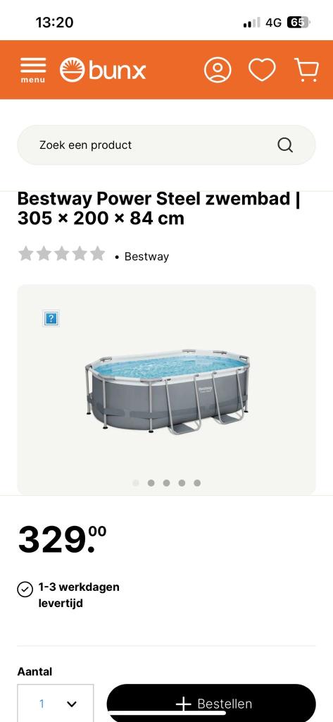 Zwembad met alle toebehoren, Tuin en Terras, Zwembaden, Gebruikt, Opzetzwembad, 80 tot 120 cm, 200 tot 400 cm, 200 tot 300 cm