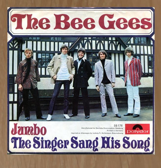 7" The Bee Gees – Jumbo / The Singer Sang His Song  g, Cd's en Dvd's, Vinyl Singles, Gebruikt, 7 inch, Single, Ophalen of Verzenden