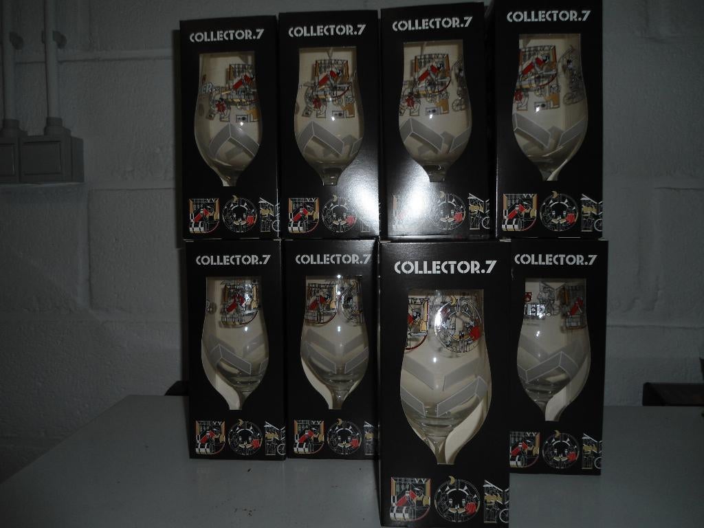 omer glazen en omer limited edition glazen Vander Ghinste, Verzamelen, Biermerken, Nieuw, Glas of Glazen, Ophalen of Verzenden