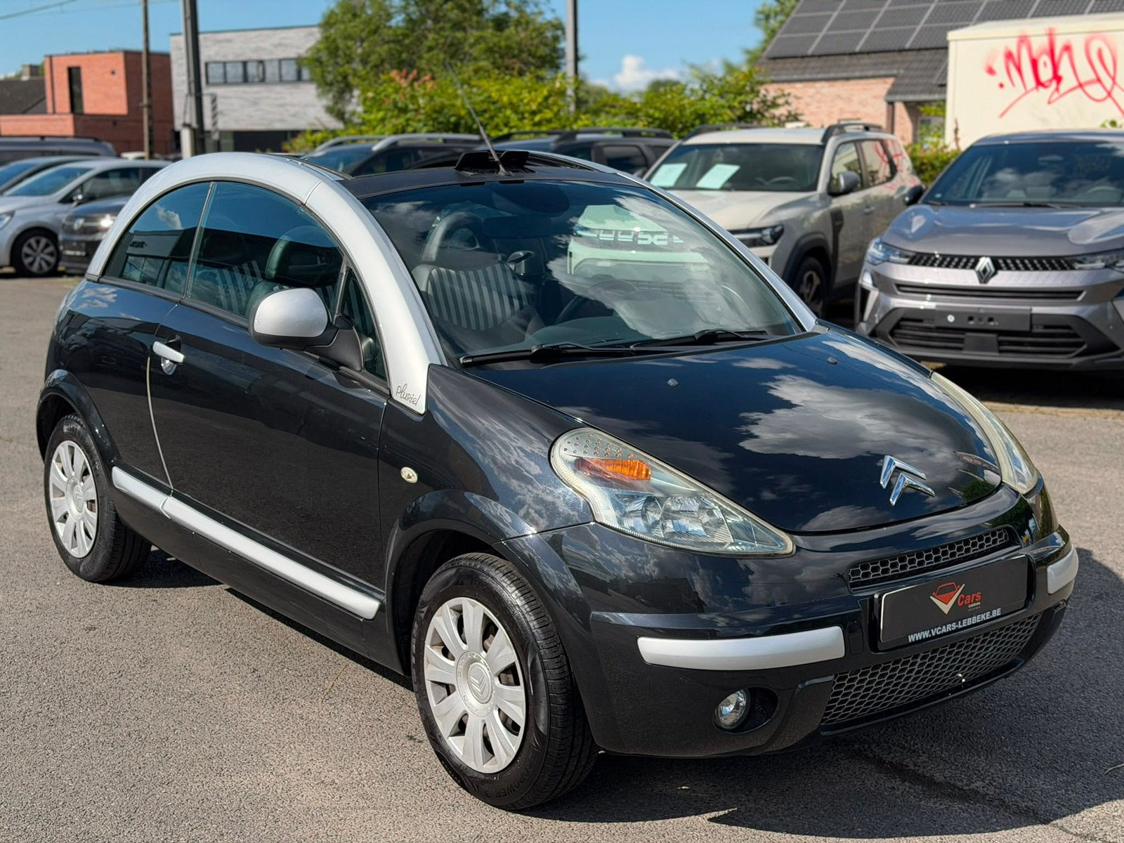 Citroen c3 pluriel cabrio benzine airco GOEDE STAAT+ keuring, Auto's, Bedrijf, Euro 4, Onderhoudsboekje, Centrale vergrendeling