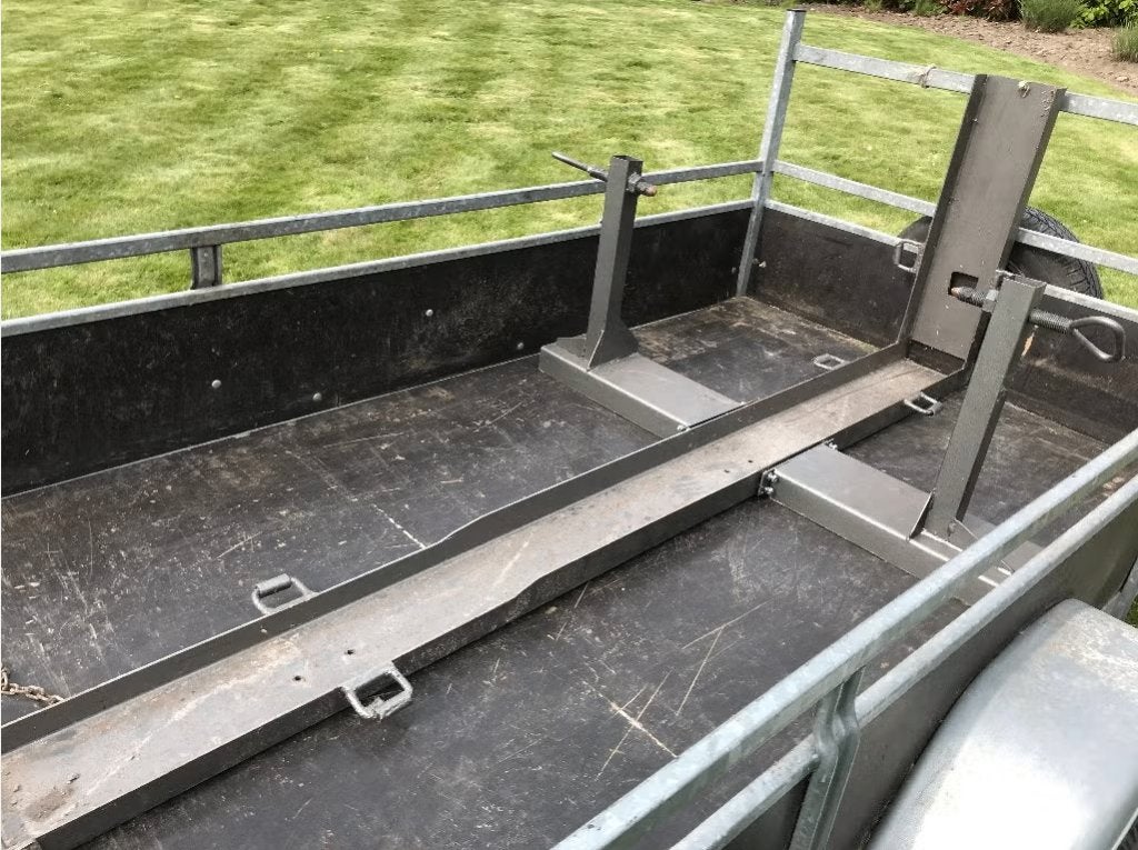 Ombouwset motortrailer voor aanhangwagen, Ophalen, Gebruikt