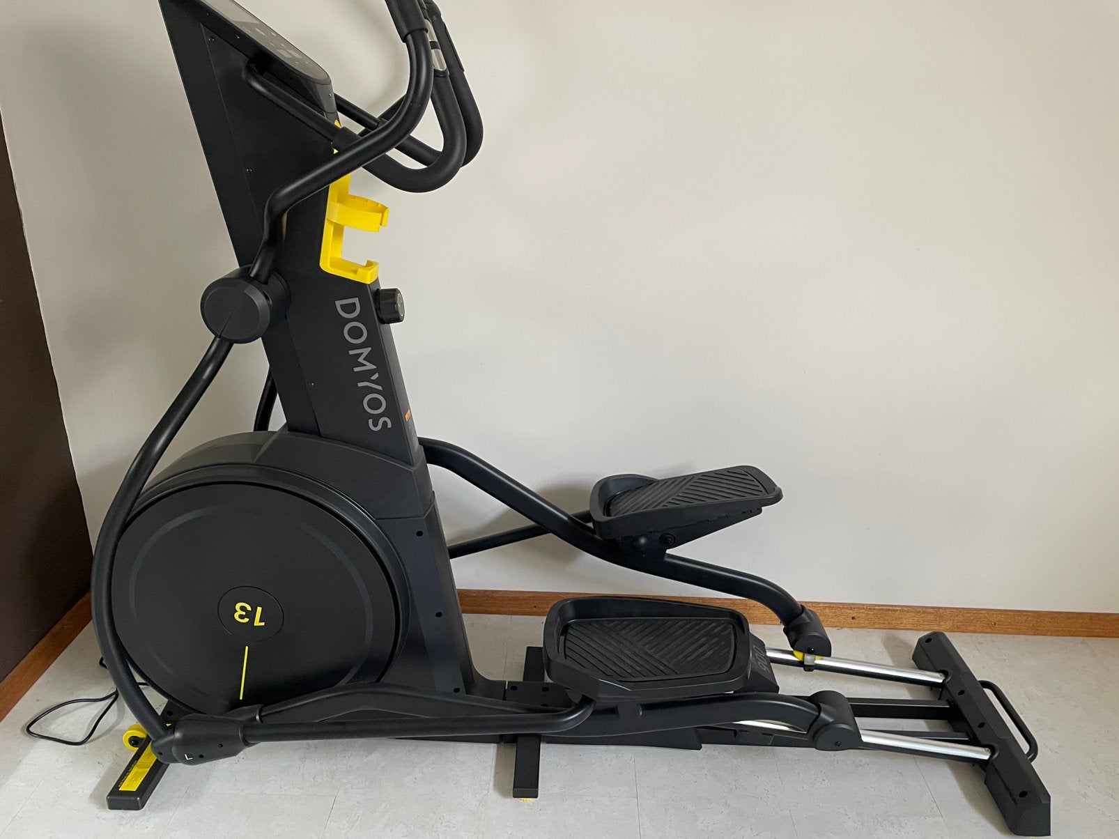 Crosstrainer. Zwart. Domyos 900 met Computer., Sport en Fitness, Ophalen, Zo goed als nieuw