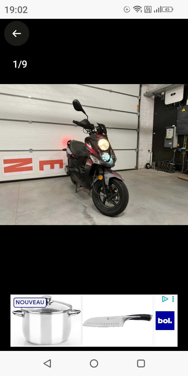scooter sym b klasse, Enlèvement, Utilisé, Sym