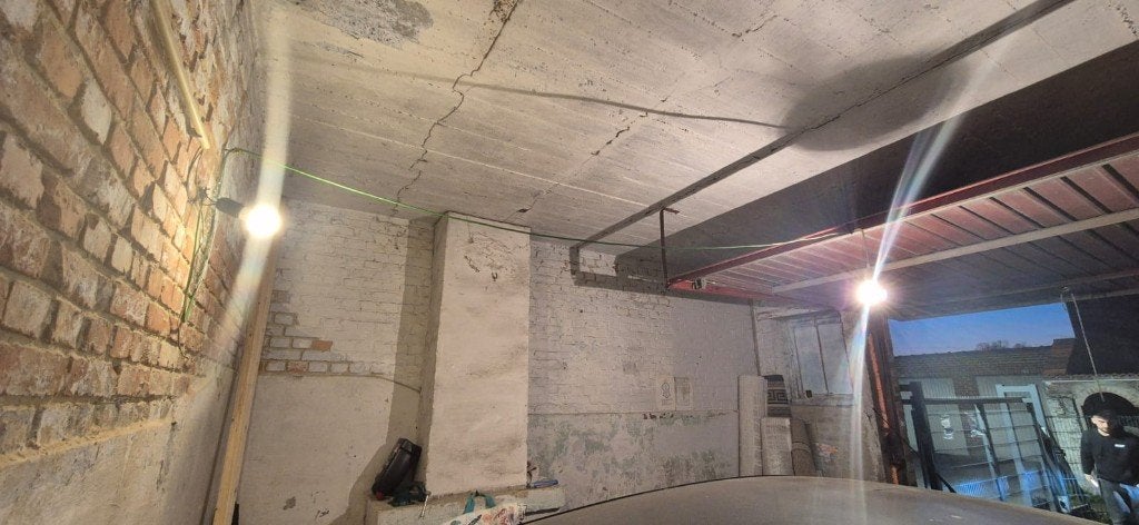 À  Vendre – Entepot / Garage avec mezzanine, Ophalen, Gebruikt