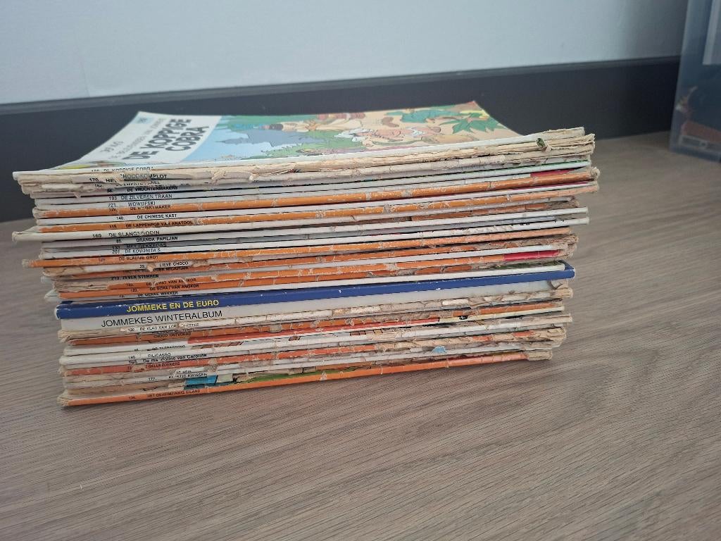Lot strips Jommeke, Jeff Nys, Meerdere stripboeken, Ophalen, Gelezen