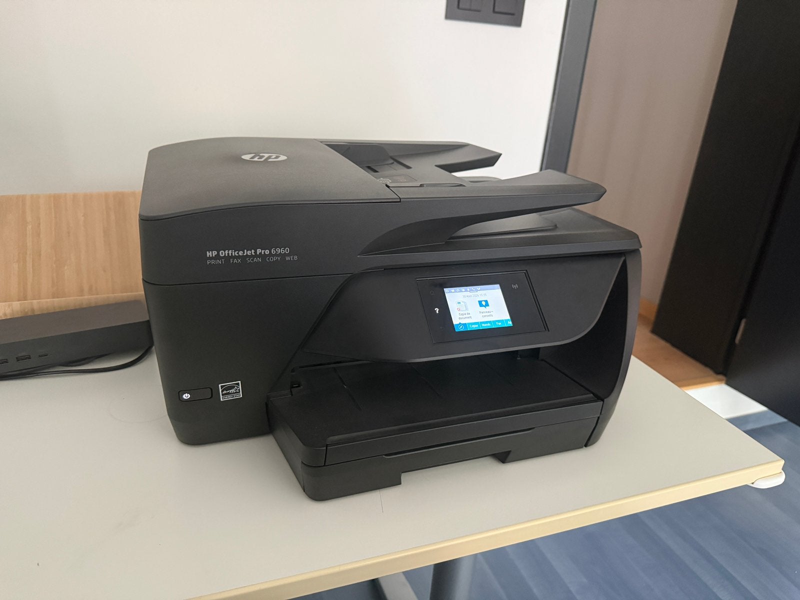 Imprimante HP OfficeJet Pro 6960 All-in-One – Bon état, Ophalen, Gebruikt, Printer, Inkjetprinter