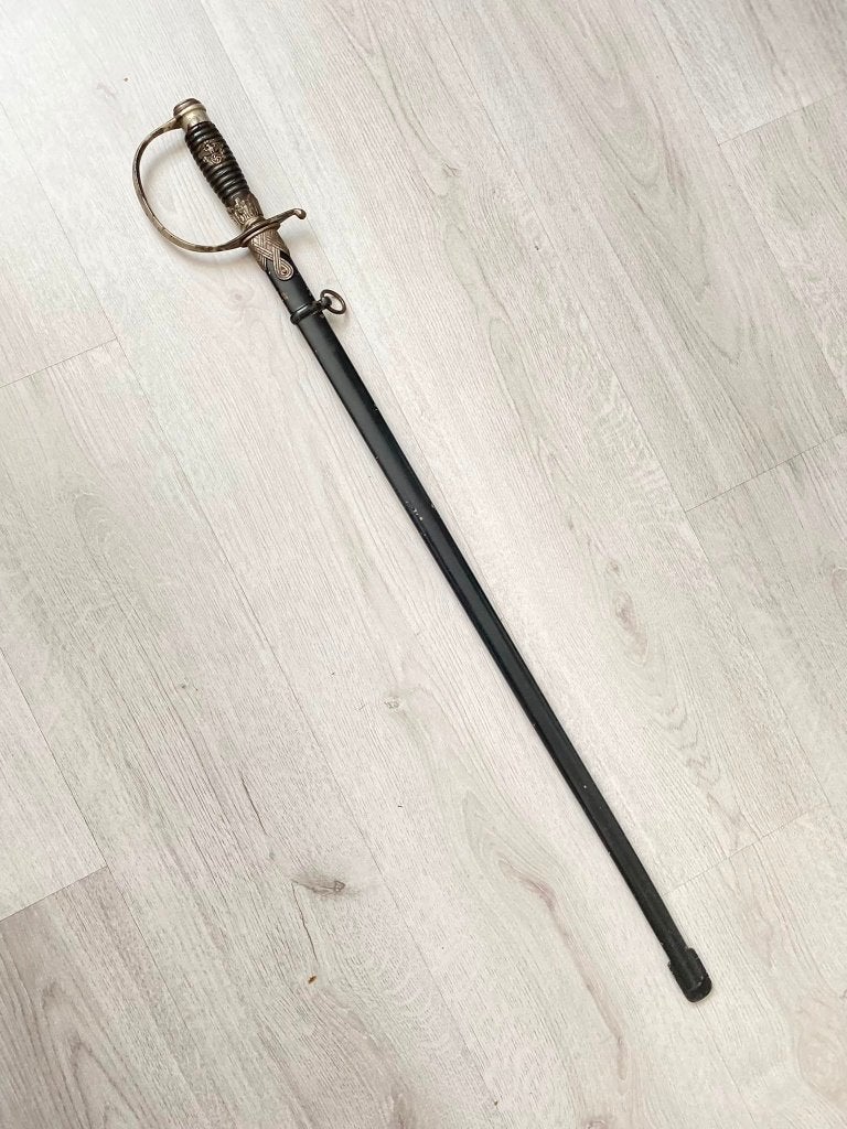 Rare sabre de police allemand Emil Voos, Collections, Envoi, Armée de terre, Épée ou sabre