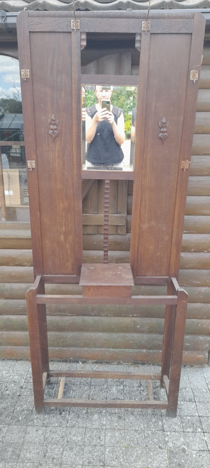 kapstokmeubel, Ophalen, Gebruikt, Staande kapstok, 150 tot 200 cm