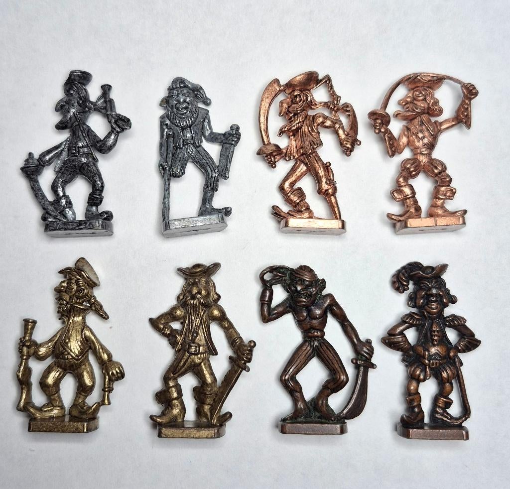 Metal série complète Groteske Piraten Pirates Grotesques, Verzamelen, Verrassingseieren, Ophalen of Verzenden, Gebruikt, Overige typen