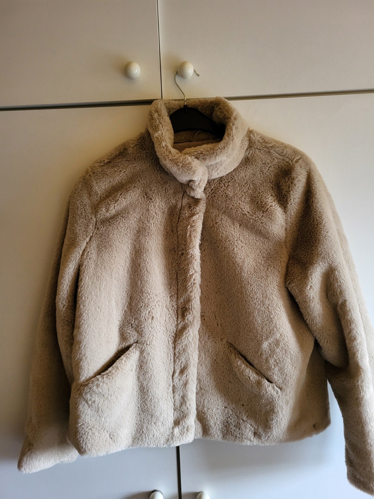 Vest faux fur merk Only mt XL, Enlèvement ou Envoi, Beige