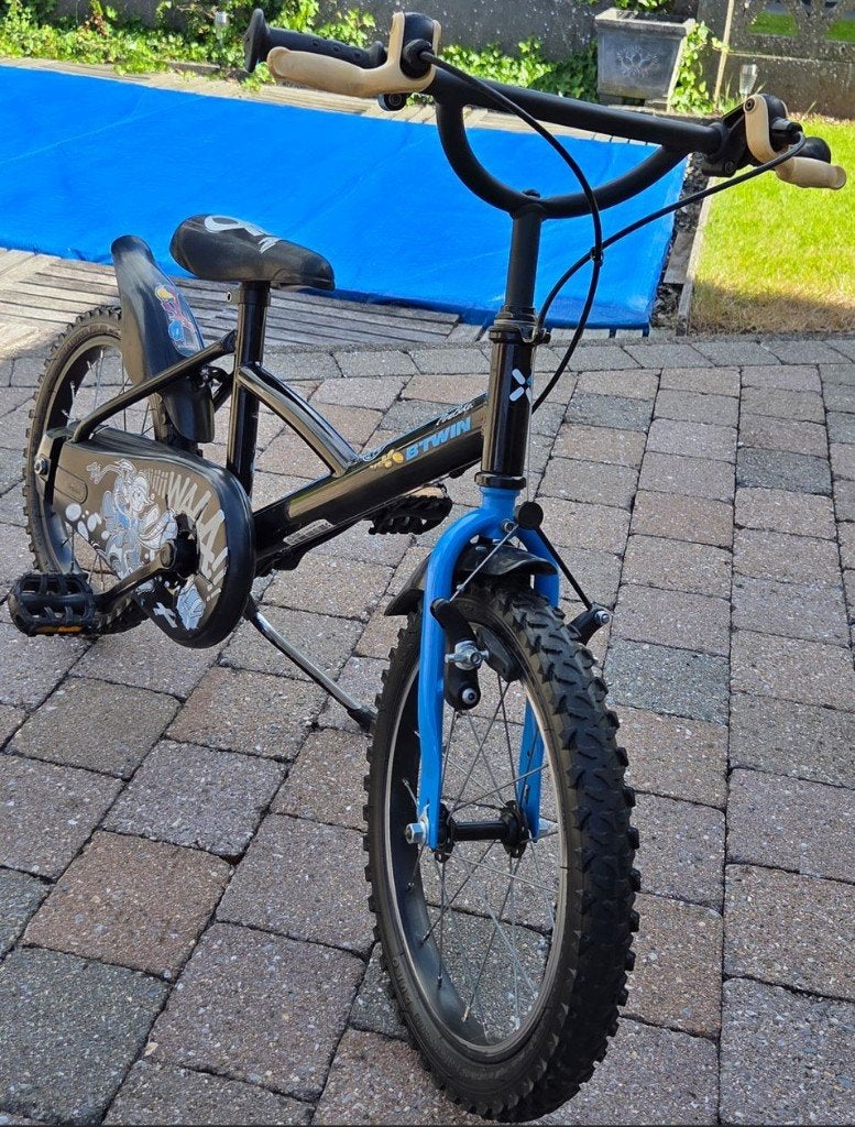 Vélo pour enfants B'Twin PiraBike 16 pouces, Vélos & Vélomoteurs, Frein sur jante, Enlèvement, Btwin, Comme neuf