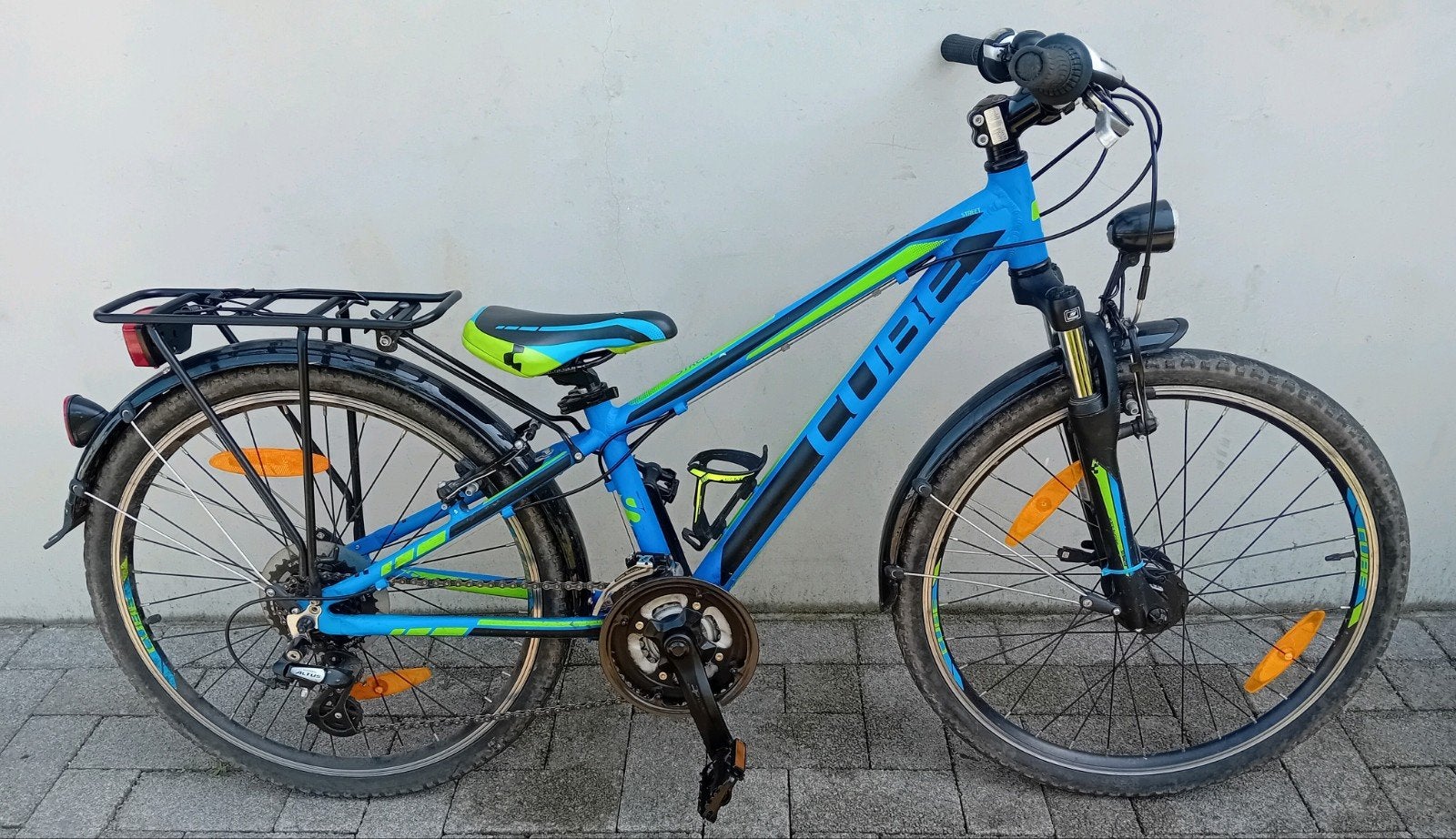 Kinderfiets alu Cube Cross 21speed 24inch NIEUWPRIJS 449€ 🚴, Enlèvement, Utilisé, Frein sur jante, Oxford Sparta Batavus Norta gazelle Granville Sparta cube trek