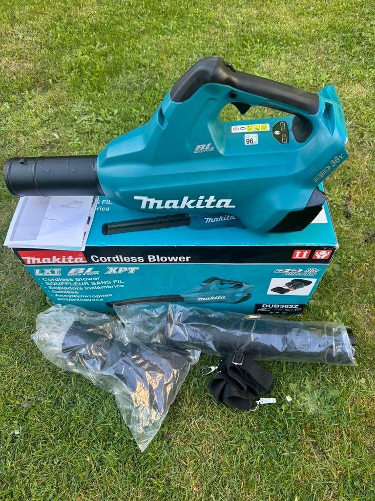 Makita bladblazer 36v, Tuin en Terras, Bladblazers, Ophalen, Nieuw, Accu, Ruggedragen