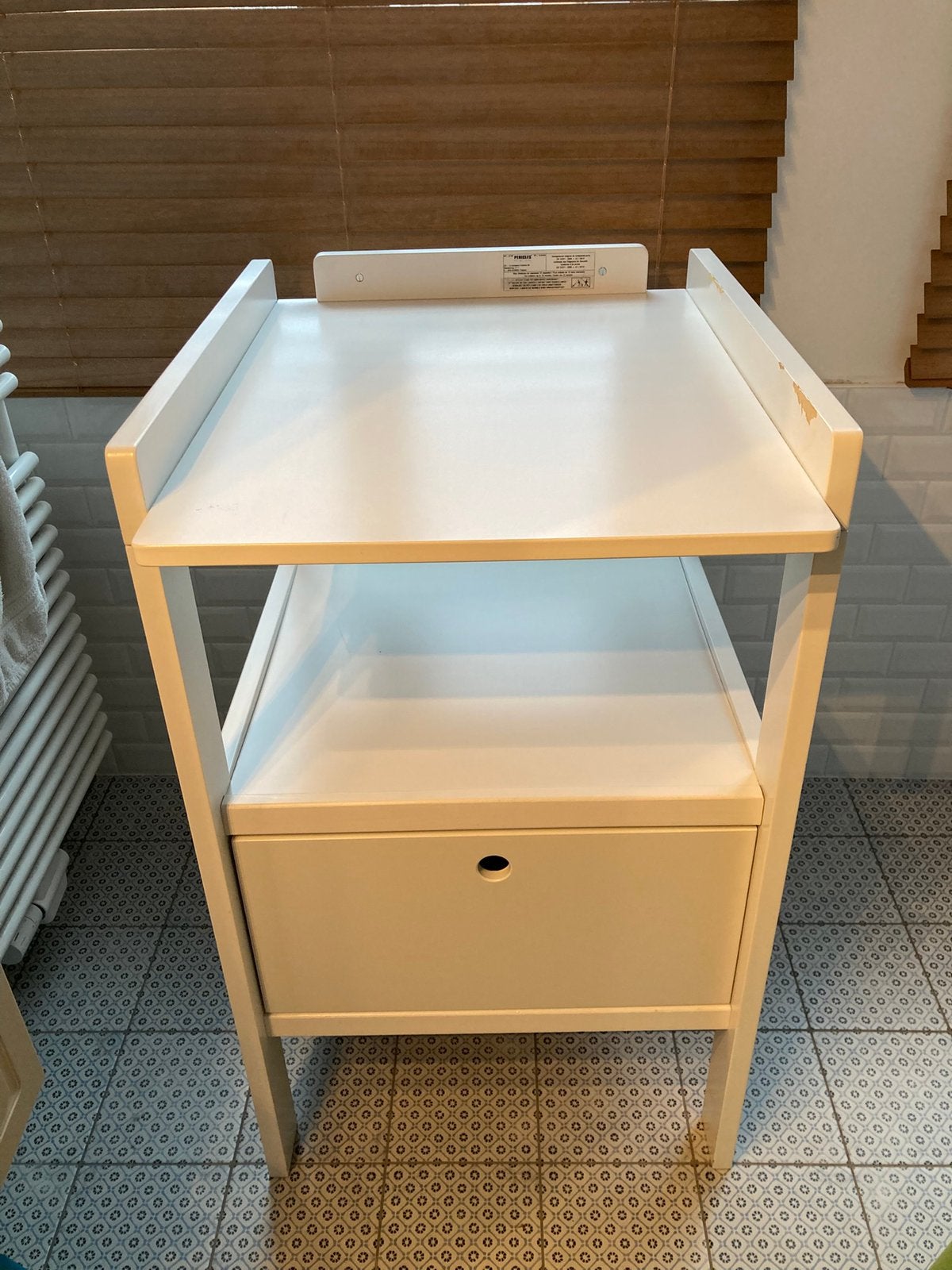 Verzorgingstafel Pericles Cindy, 90 à 105 cm, Enlèvement, Utilisé, 70 cm ou plus