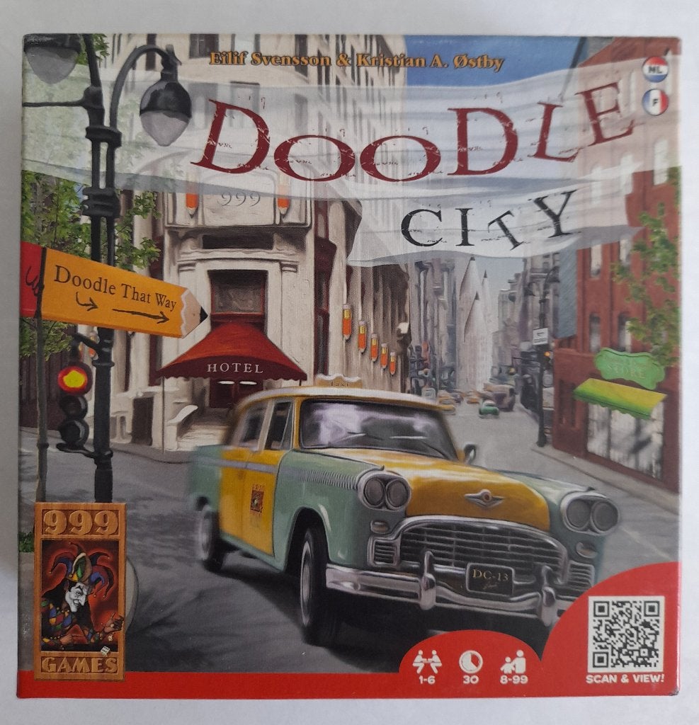 Spel: "Doodle city", Een of twee spelers, Ophalen of Verzenden, Zo goed als nieuw, 999 games