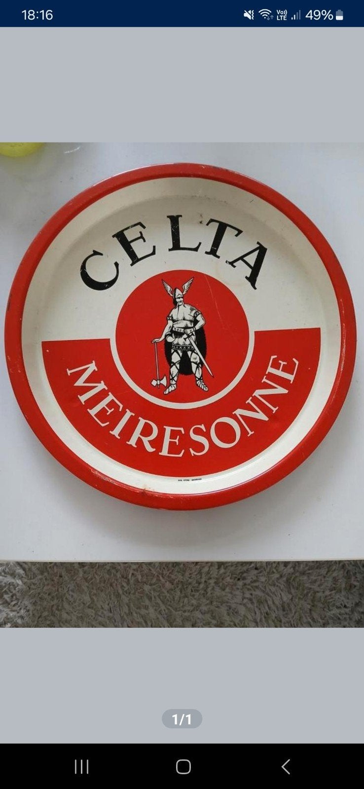 celta pils, Verzamelen, Ophalen of Verzenden