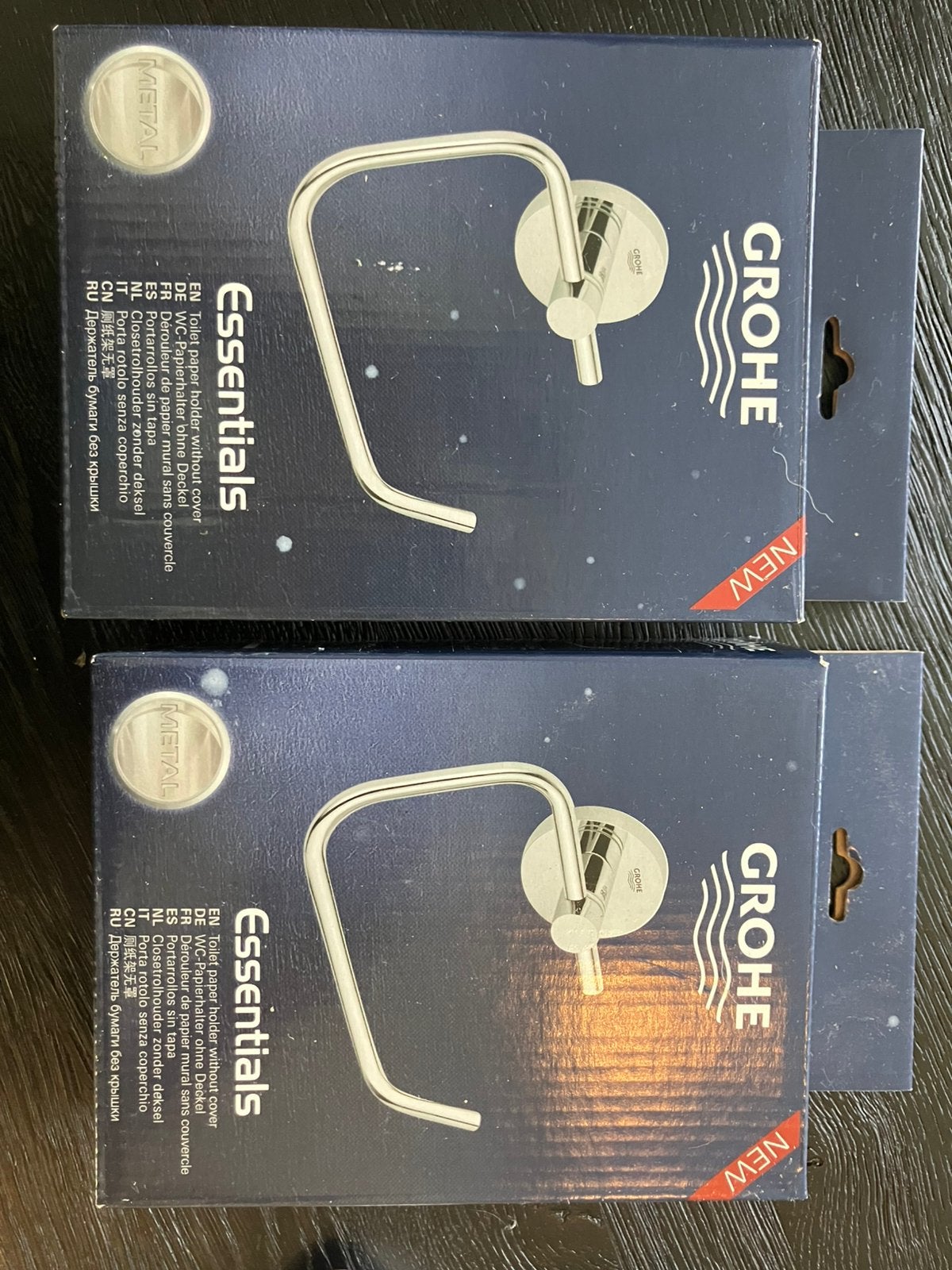 2 x Porte rouleau papier toilette, Enlèvement, Comme neuf