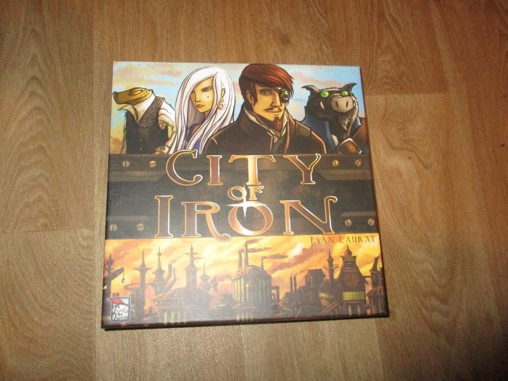 bordspel tactiekspel City of Iron engelstalig, Een of twee spelers, Ophalen of Verzenden, Nieuw