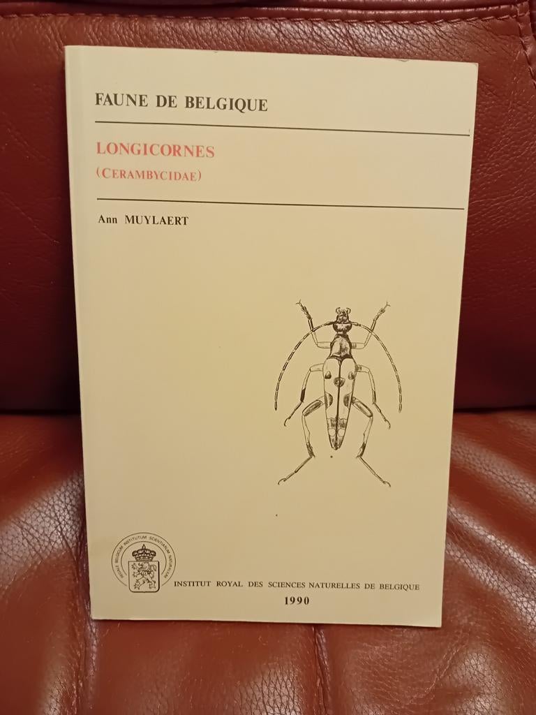 Faune de Belgique  - Cerambycidae - Ann Muylaert, Enlèvement