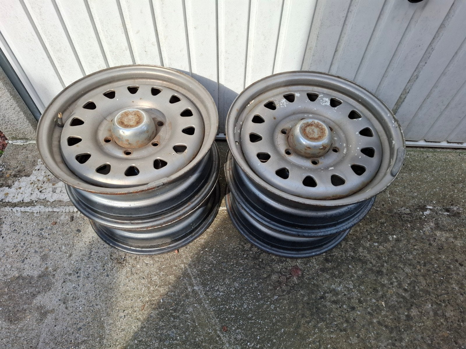Stalen velgen Isuzu, Auto-onderdelen, Ophalen, 16 inch, Velg(en)