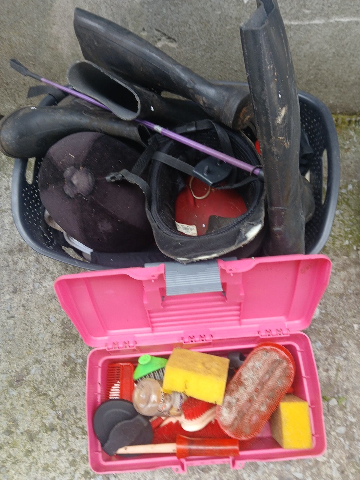 lot pour equitation, Animaux & Accessoires, Autres marques, Utilisé, Brosse