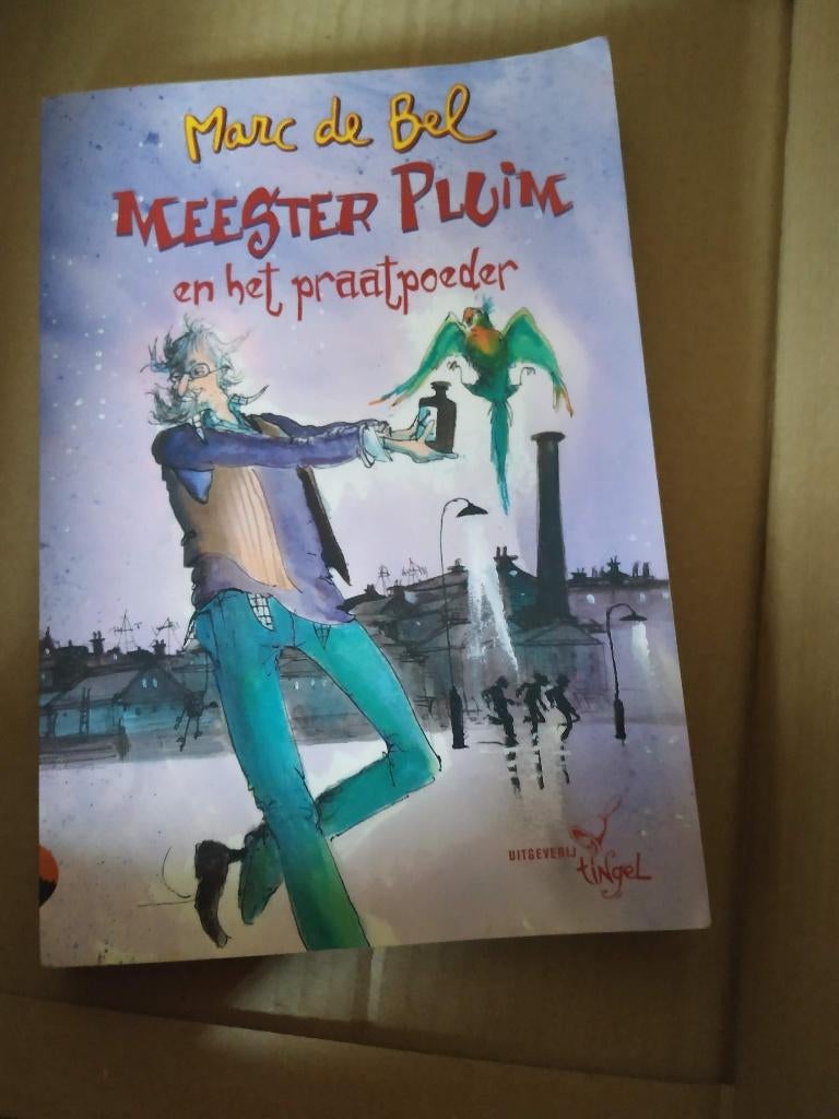 meester pluim en het praatpoeder Marc De Bel, Boeken, Kinderboeken | Jeugd | onder 10 jaar, Ophalen of Verzenden, Nieuw