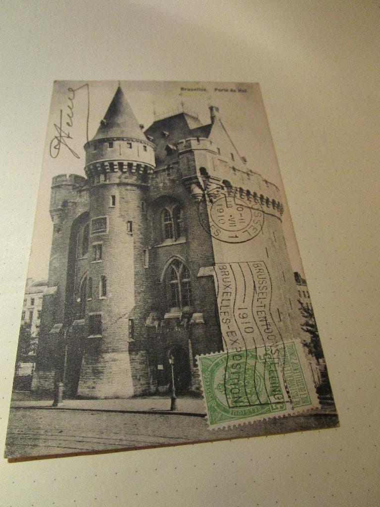 Cartes de la Belgique, Envoi, Avant 1920, Affranchie, Bruxelles (Capitale)