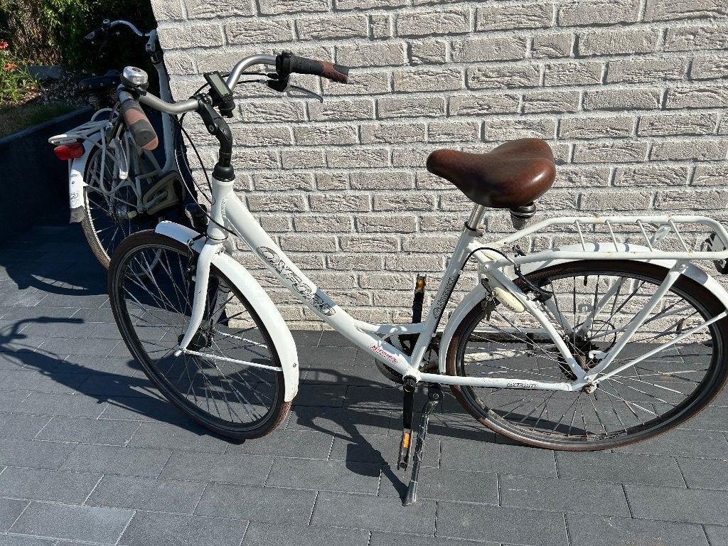 Damesfiets, Gebruikt, 50 tot 53 cm, Schijfrem, Ophalen