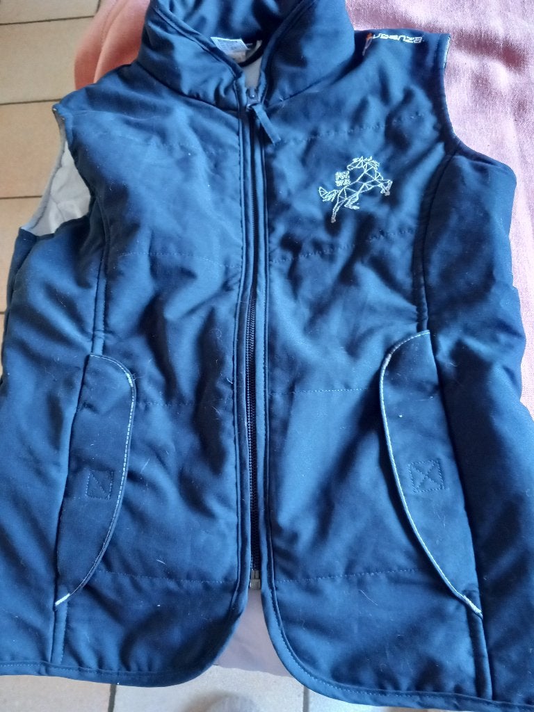 Bodywarmer paardrijden, Dieren en Toebehoren, Paardrijkleding, Zo goed als nieuw, Kinderen, Bovenkleding, Recreatie, Ophalen