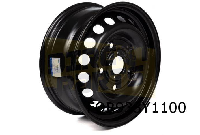 Ford Transit Custom velg staal 6.5J x 16" (zwart / gebruikt, Auto-onderdelen, Banden en Velgen, -, Verzenden, -, Nieuw